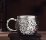 Silver Planting Tea Set Gift Boxed