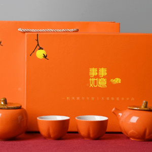 Persimmon Ruyi - One Pot, Two Cups, One Can + Gift Box