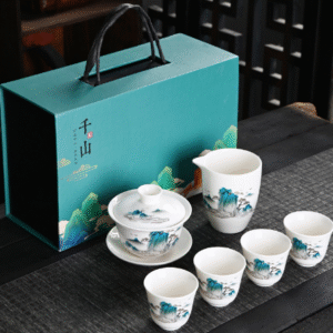 Thousand Miles Lidded Bowls Set of 6+Handheld Rolling Case