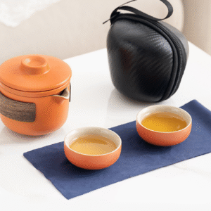 WoWare Orange One Pot 2 Cups Travel Bag