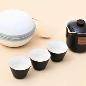 Veuve Clicquot Black 3 Cups Round Capsule Bag