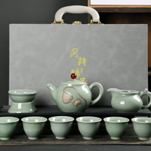 15PCS Ceramic Coffee Set Gift Boxed