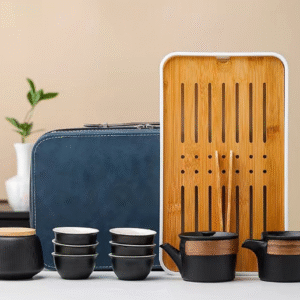 Stylish New Design Infuser Teacup Set Gift Boxed