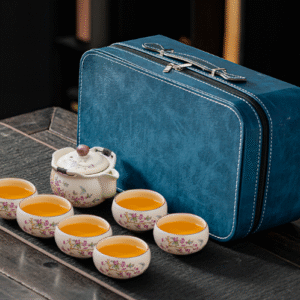Luxury Style Porcelain Tea Set Gift Boxed